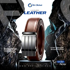 Premium official gear pure leather belt.